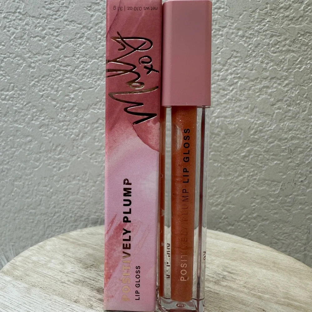 $10 🌙 Mally‎ Beauty Positively Plumping Gloss PUMPED UP PINK NEW FULL SZ